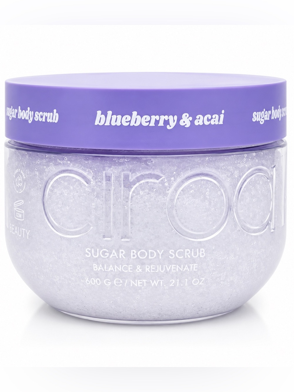 Ciroa Blueberry & Acai Sugar Body Scrub 21.1oz